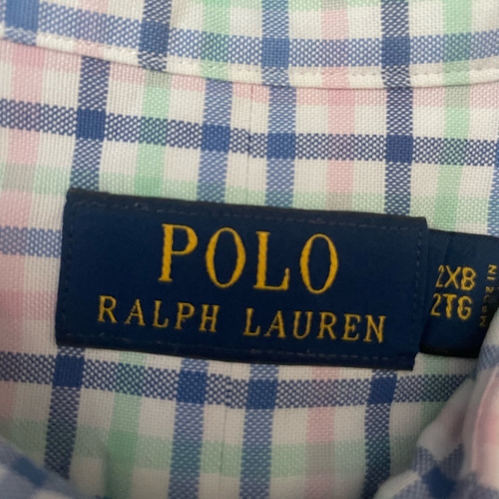 Polo by Ralph Lauren Men's Multicolor Button Down Shirt - Picture 3 of 6